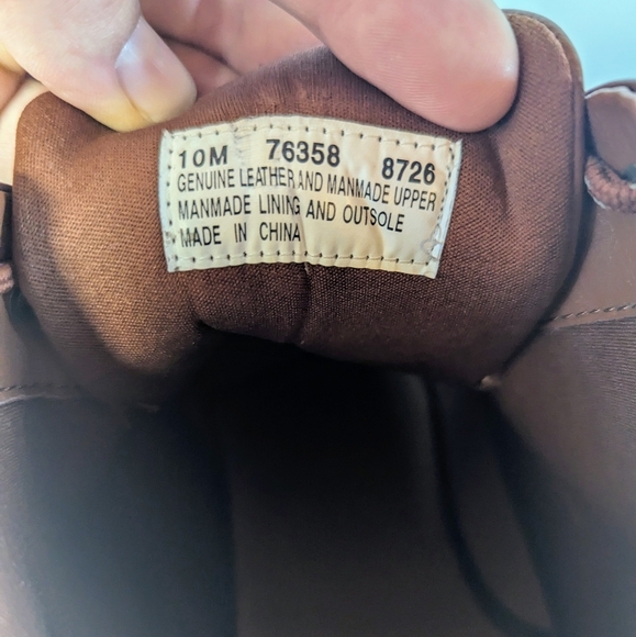 Timberland Smart Casual Shoe Womens Sz 10 M Leather Brown Low Top Boots 76358 - Picture 7 of 9